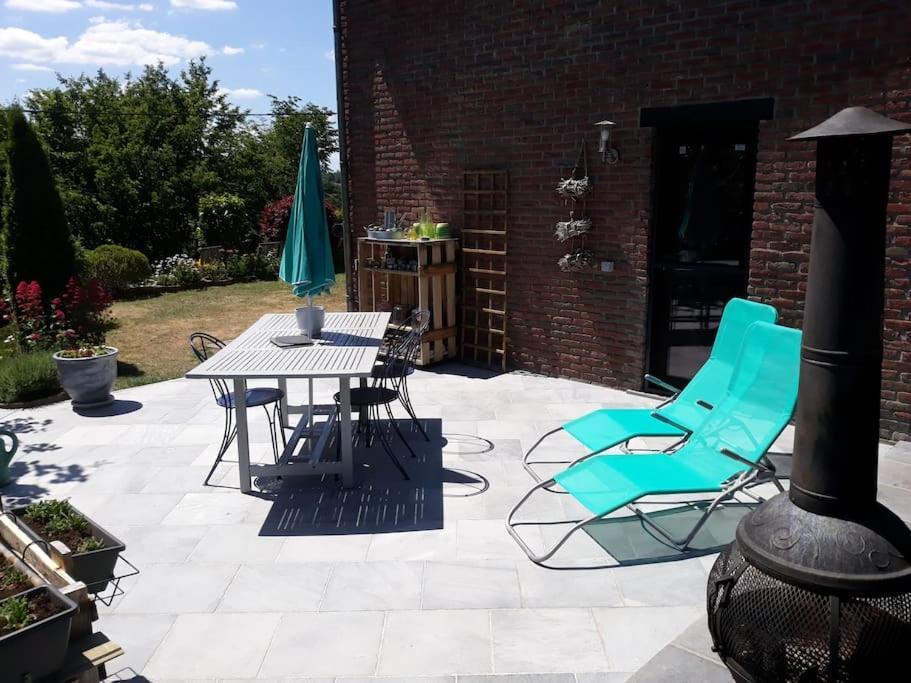 Studio Au Jardin Fleuri Verviers Exteriör bild
